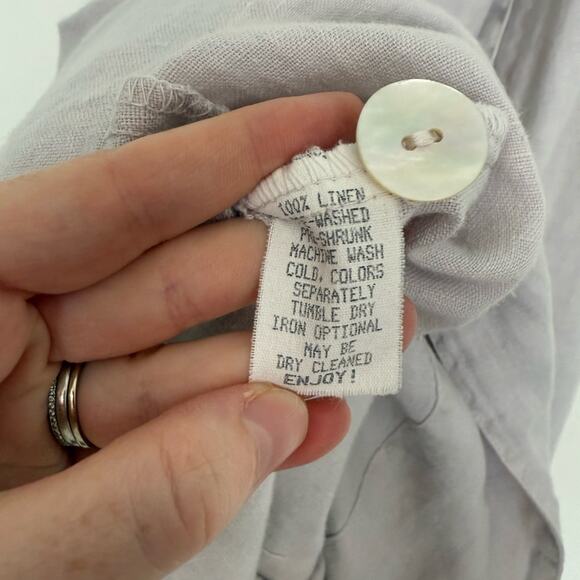 Via Vai by Pollero Light Lavender Linen Maxi Dress - Picture 4 of 7